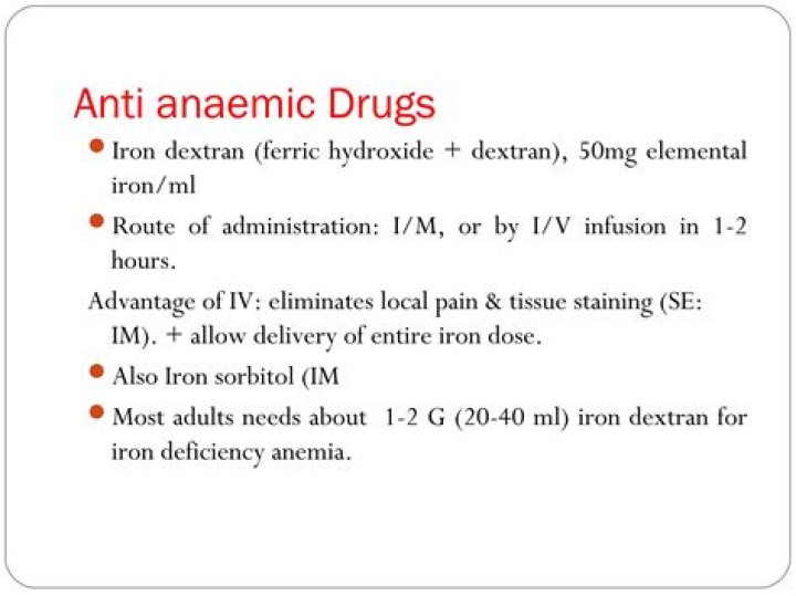 What are antianemic drugs?