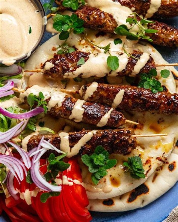 What are Greek kebabs called?