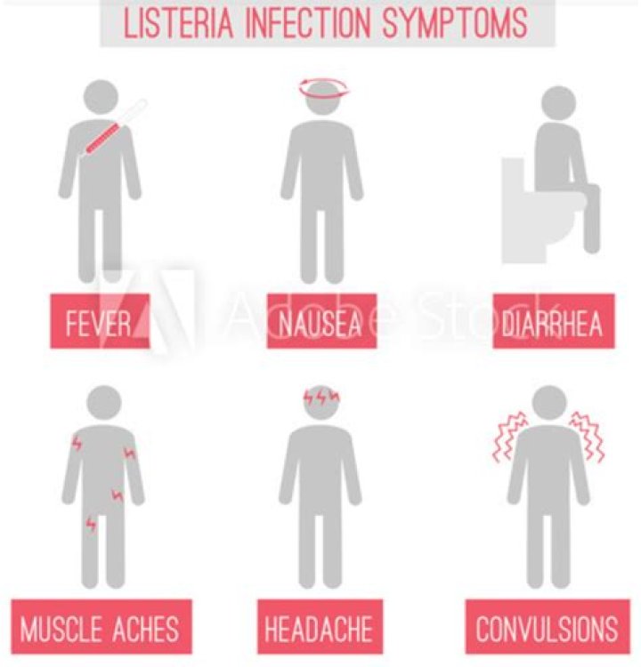What are mild symptoms of Listeria?