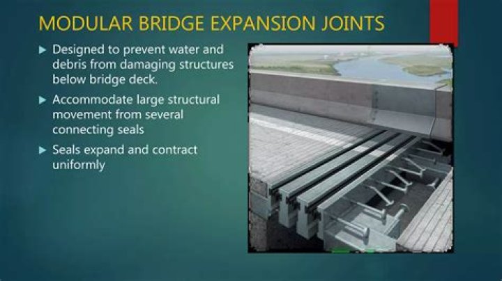 What are open joints on bridge?