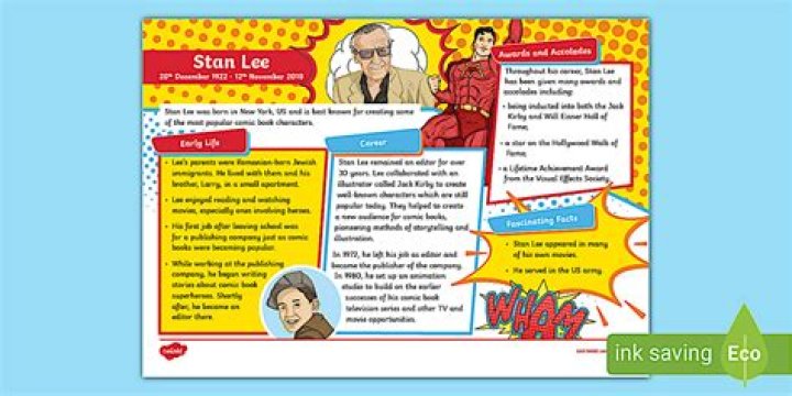 What are some fun facts about Stan Lee?