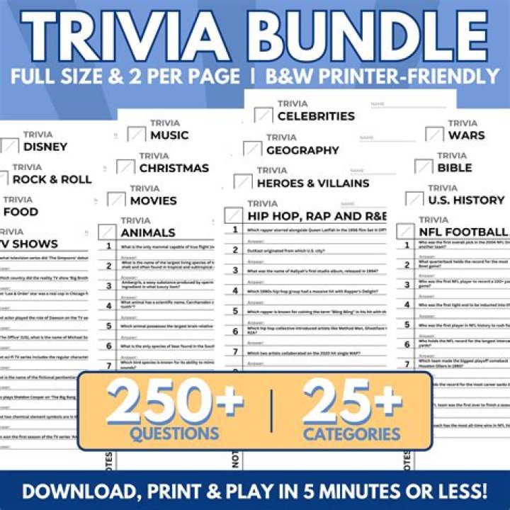 What are some good friends trivia questions?