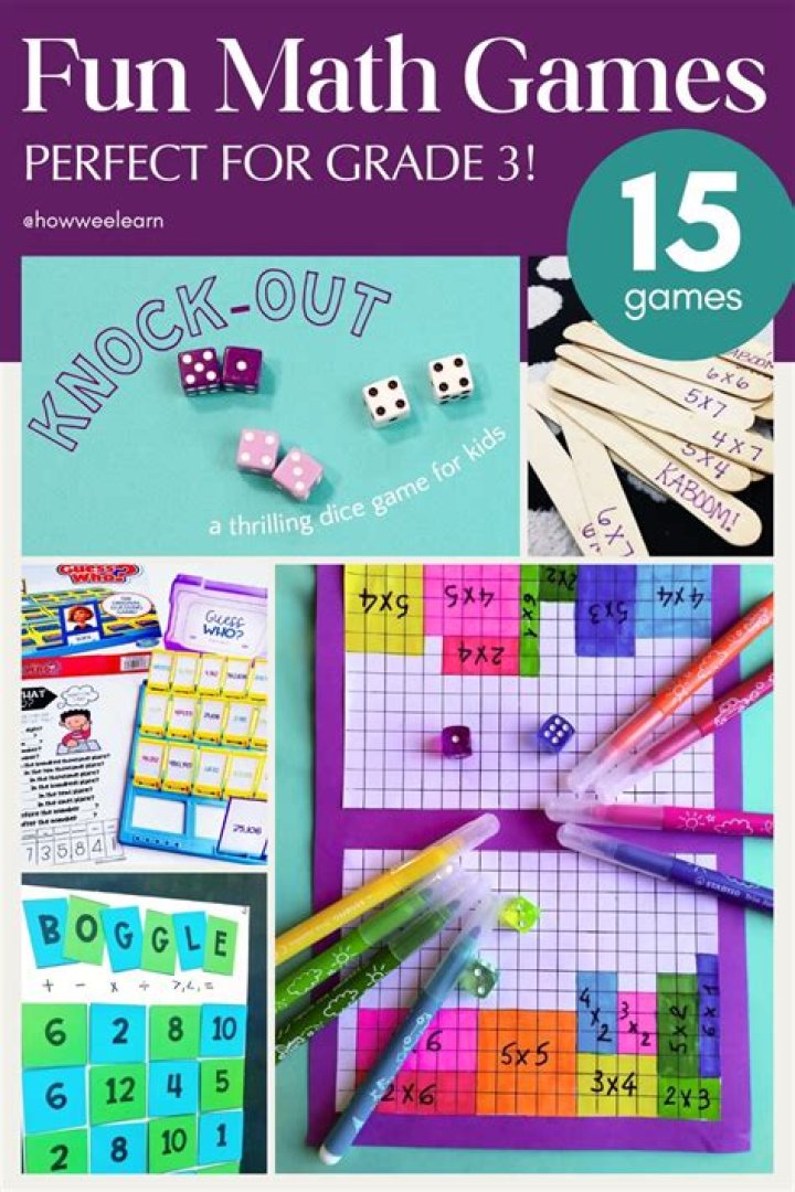 What are some math games for 3rd grade?