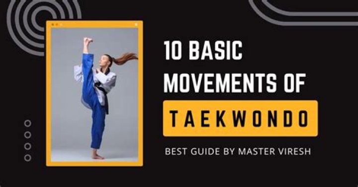 What are the 10 basic moves of taekwondo?