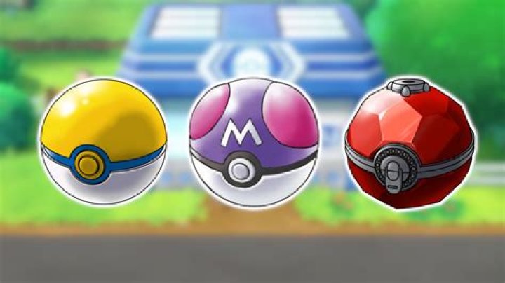 What are the balls in Pokemon called?