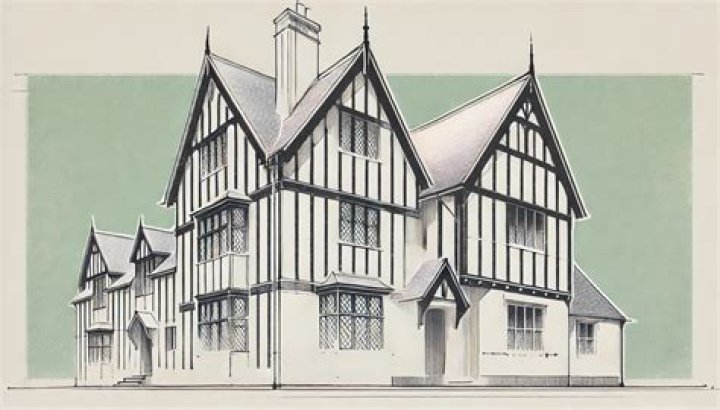 What are the characteristics of Tudor architecture?