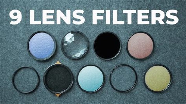 What are the color filters used in lighting?