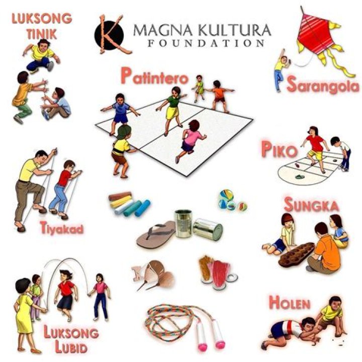 What are the different games in the Philippines?