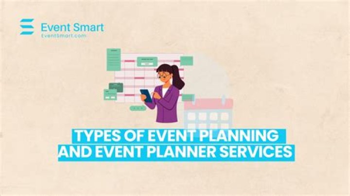 What are the different types of event planning?
