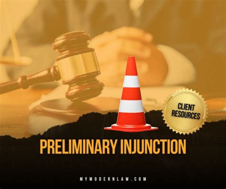What are the elements of a preliminary injunction?