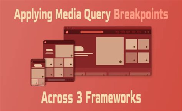 What are the most common media queries breakpoints?