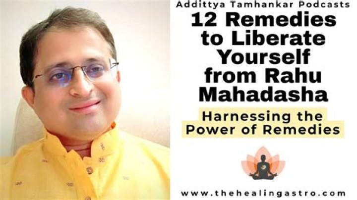 What are the remedies for Rahu Mahadasha?