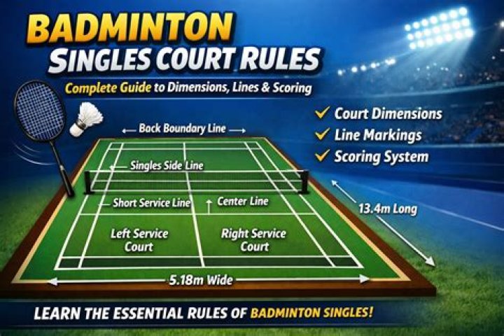 What are the strategies in singles badminton?