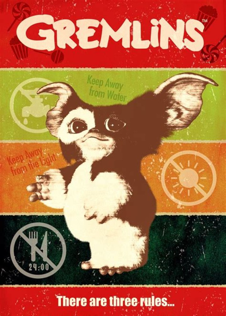 What are the three rules of gremlins?