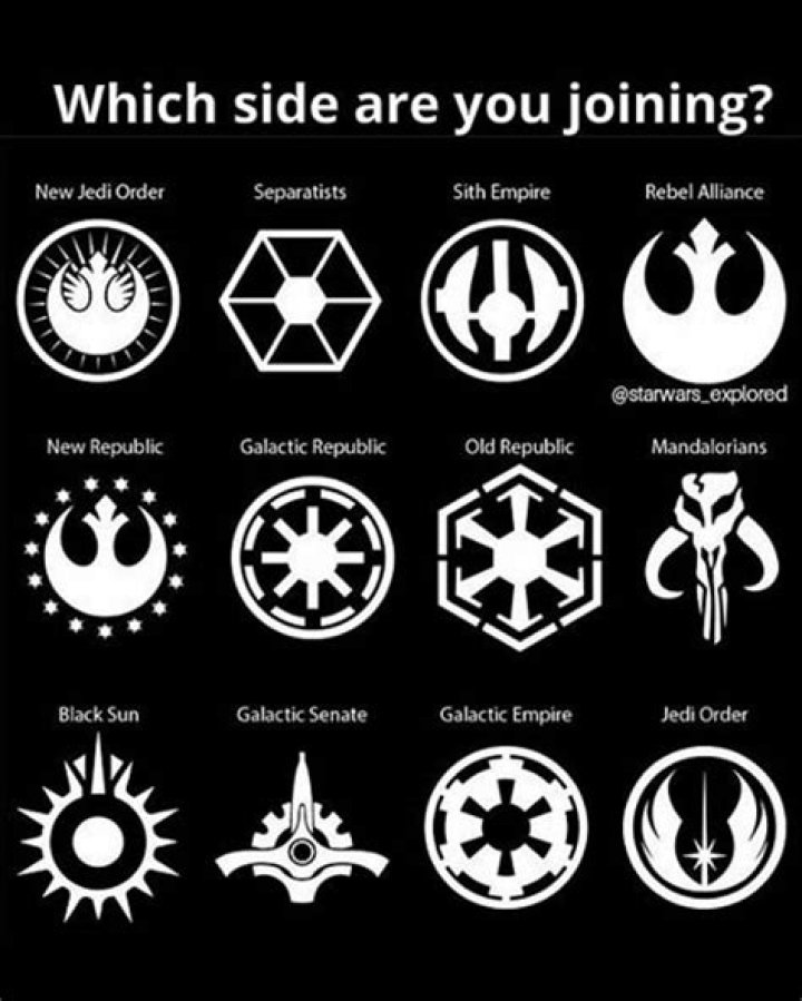 What are the two sides in Star Wars called?