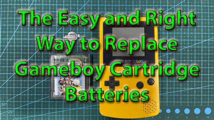 What battery does a Gameboy Color Cartridge take?