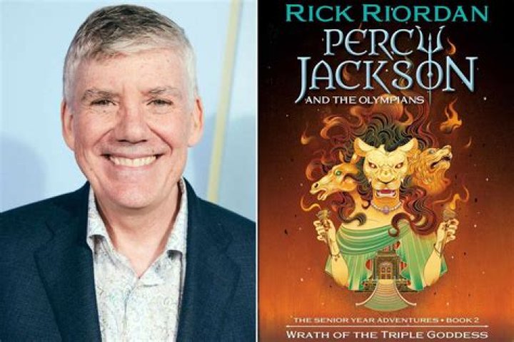 What book is Rick Riordan currently writing 2020?