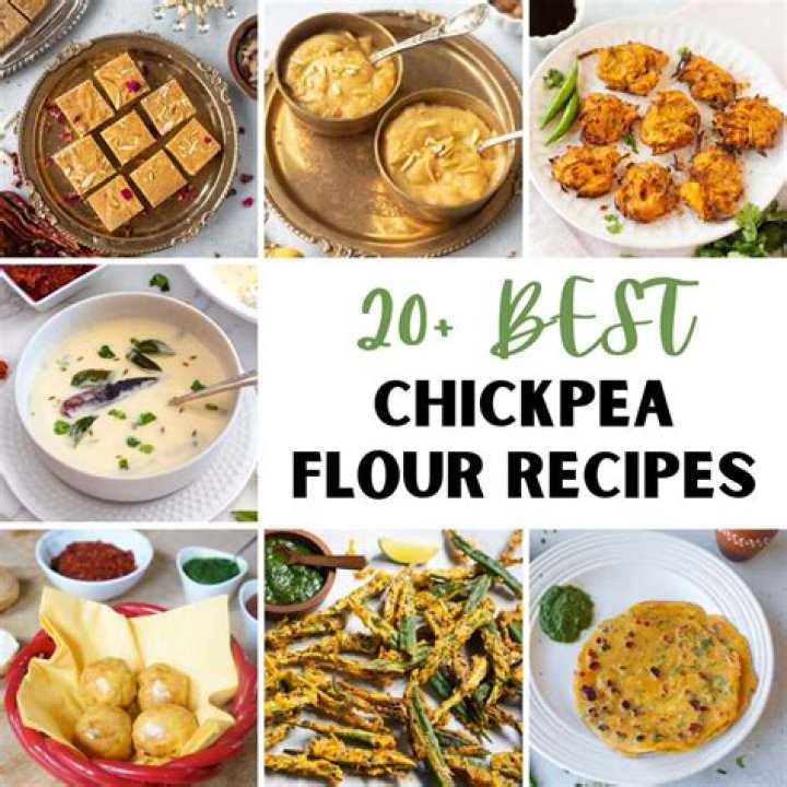 What can be made from chickpea flour?