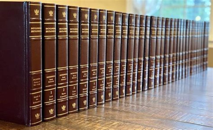 What can I do with old Britannica encyclopedias?