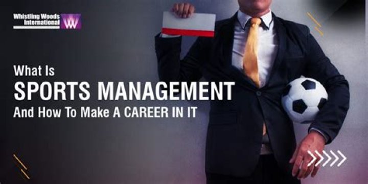 What careers are available in sports management?