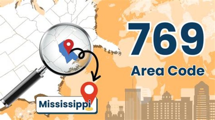What city has a 769 area code?