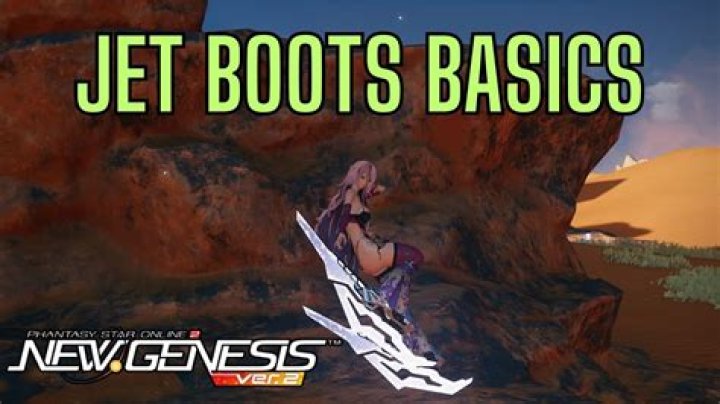 What class uses jet boots PSO2?