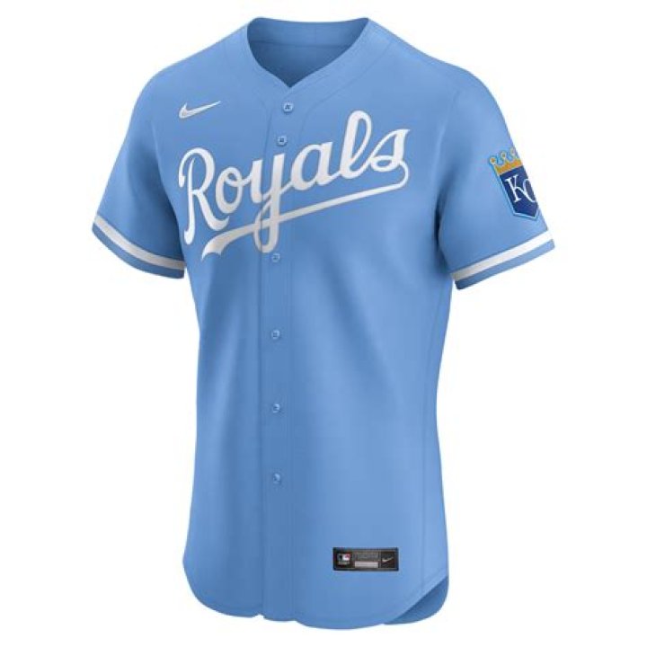 What color is the Kansas City Royals jersey?
