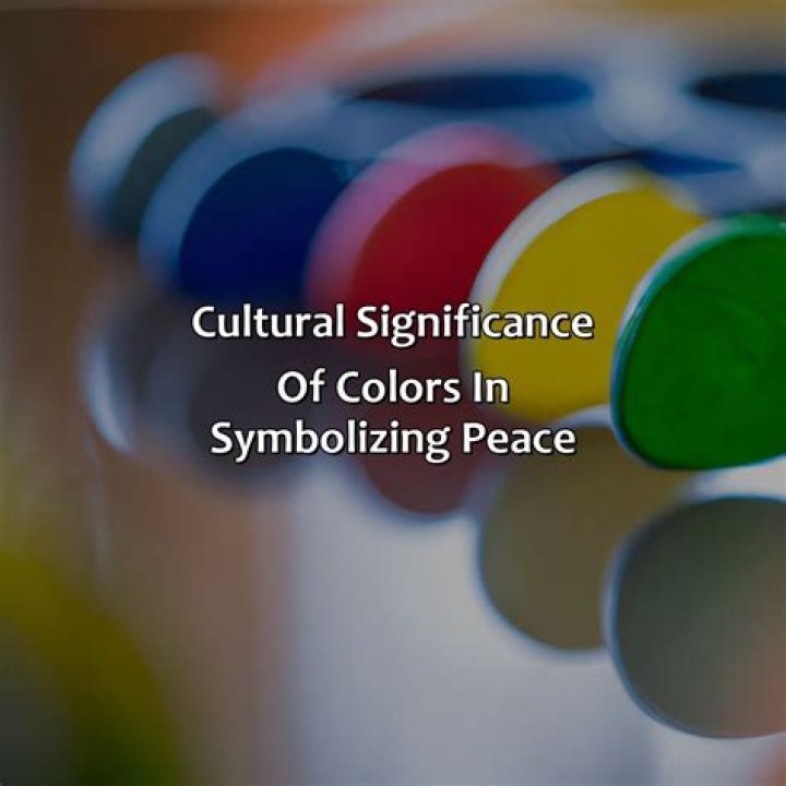 What color represents peace and harmony?