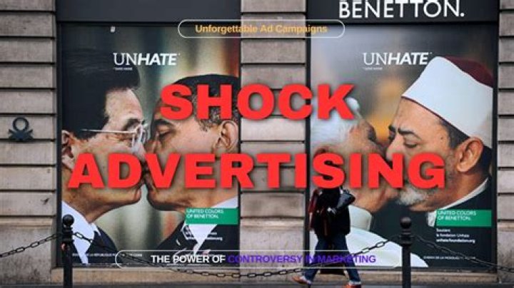 What companies use shock advertising?
