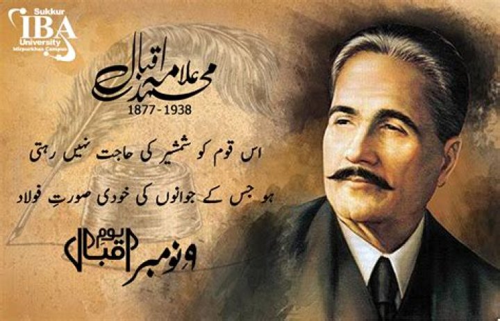 What did Muhammad Iqbal say?