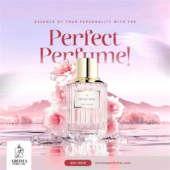What do ads for perfume usually show?