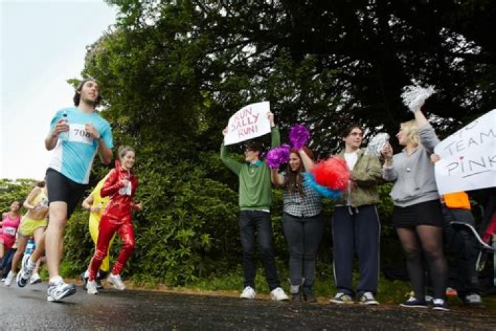 What do marathon runners say?