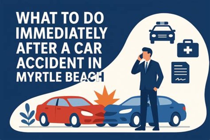 What do you do immediately after a car accident?