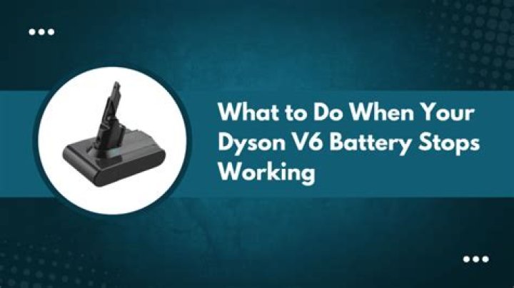What do you do when your Dyson stops working?