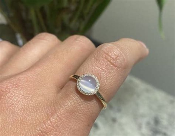What does a moonstone ring represent?
