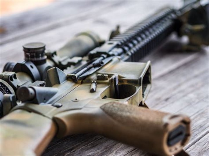 What does AR stand for rifle?