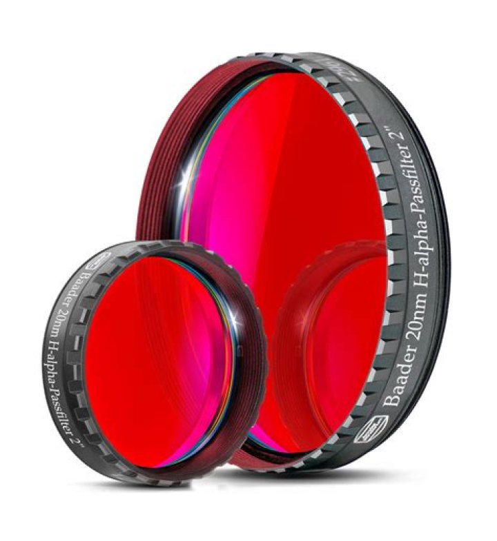 What does H-alpha filter do?
