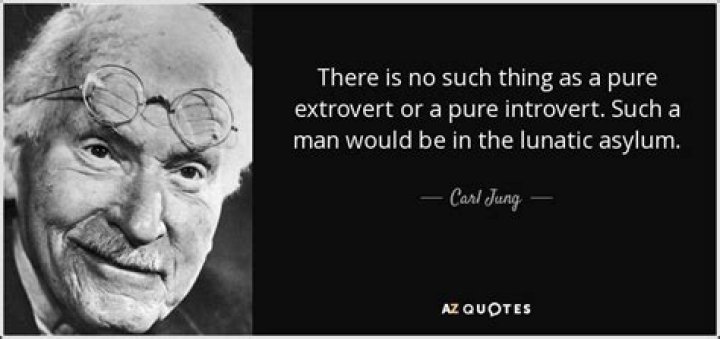 What does Jung say about introverts?