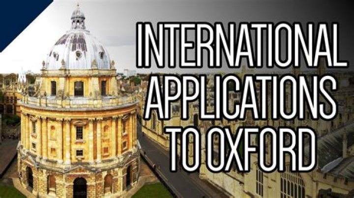 What does Oxford look for in an applicant?