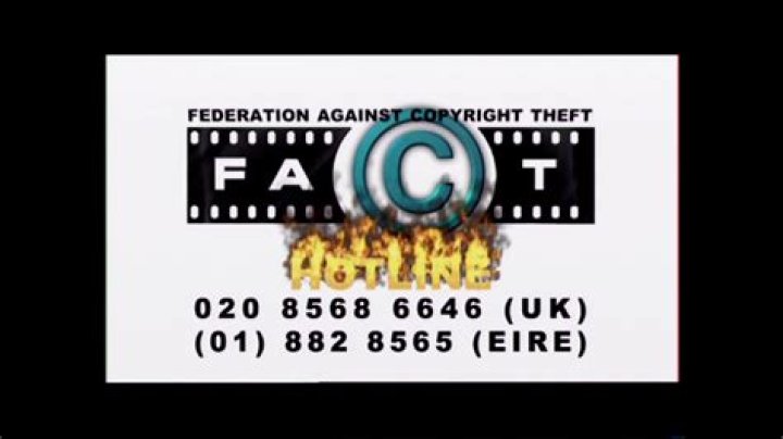 What does the federation Against Copyright Theft do?