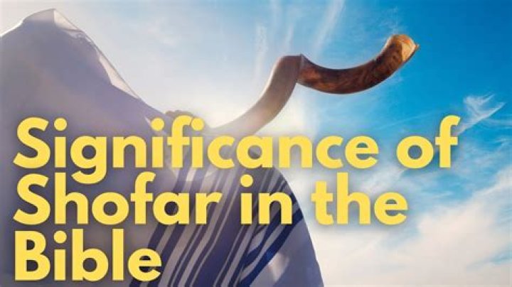What does the shofar represent in the Bible?