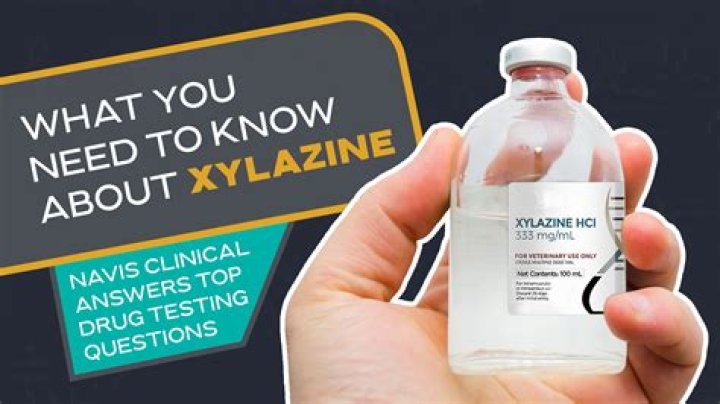 What does xylazine do to humans?