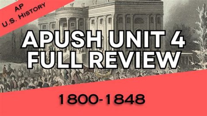 What happened in period 4 of APUSH?