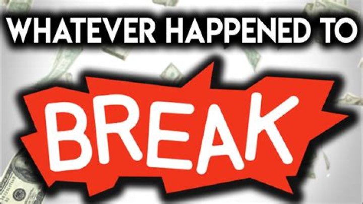 What happened to break on YouTube?