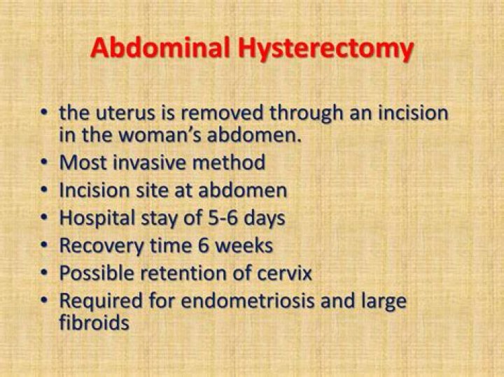 What happens if you keep your ovaries after a hysterectomy?