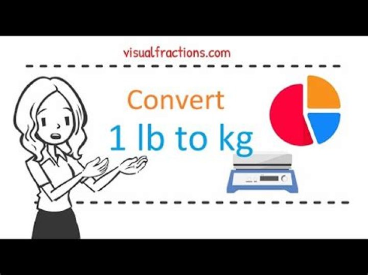 What is 1kg to 1lb?