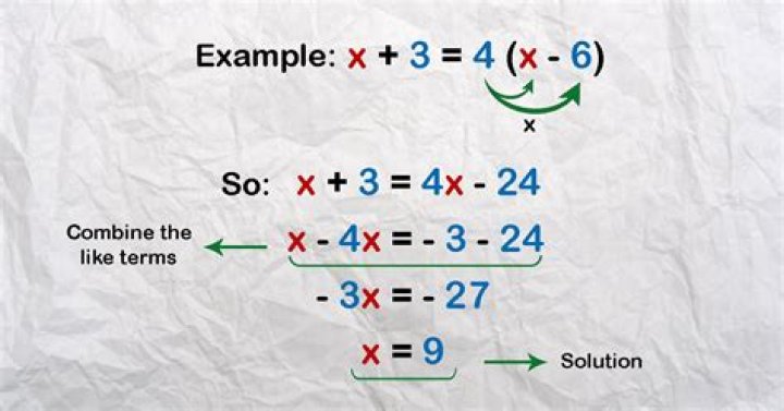 What is a 1 degree equation?