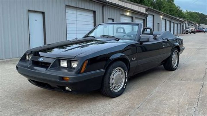 What is a 1986 Mustang convertible worth?