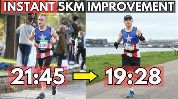 What is a good 5 km run time?