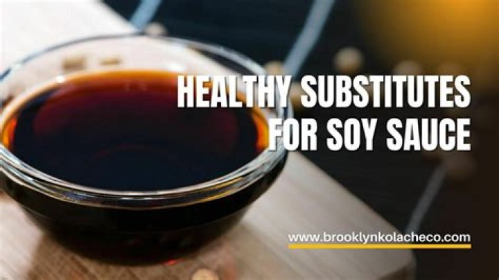 What is a good low sodium substitute for soy sauce?
